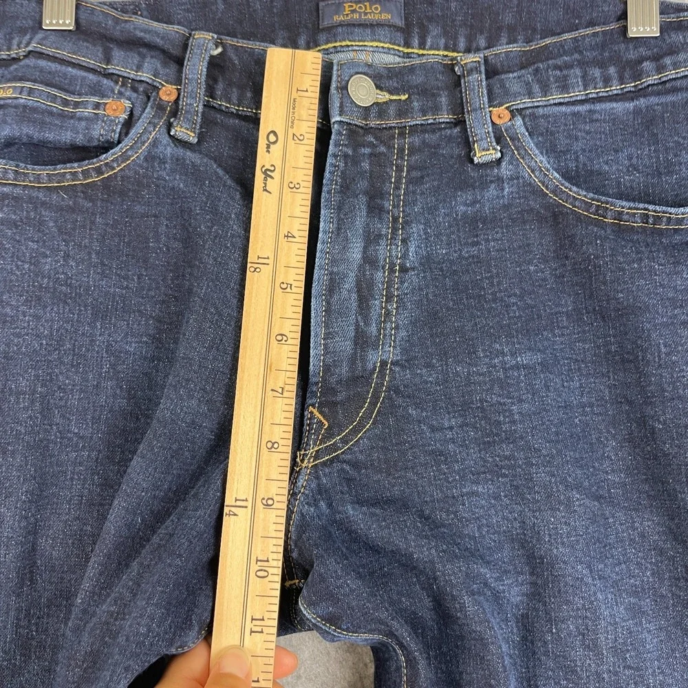 Polo Ralph Lauren Sullivan Slim Fit Jeans Mens 34x29 Dark Wash Stretch Denim